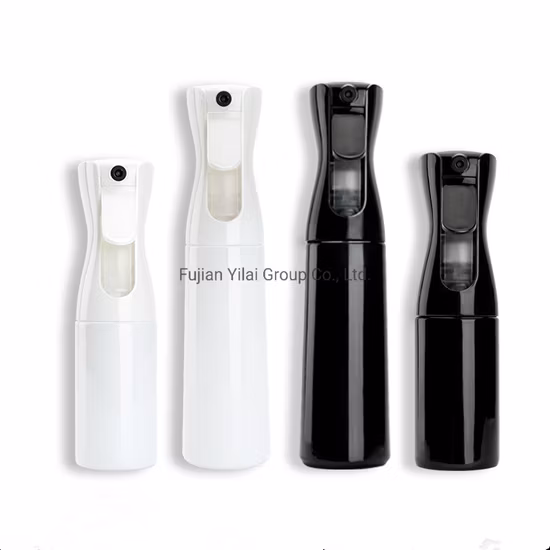 Plastic Misty Trigger Sprayer Bottle 200ml 300ml Water Barber Hair Fine Mist Continuous Spray Bottle
