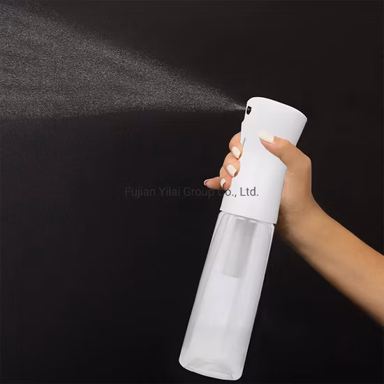 Plastic Misty Trigger Sprayer Bottle 200ml 300ml Water Barber Hair Fine Mist Continuous Spray Bottle