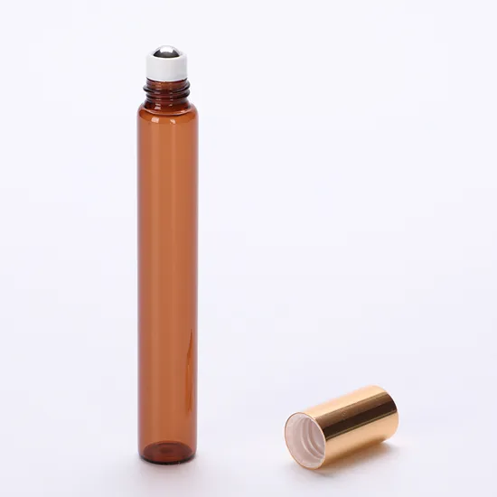 Empty Refillable Roll on Glass Bottles, Leak Proof Glass bottle 