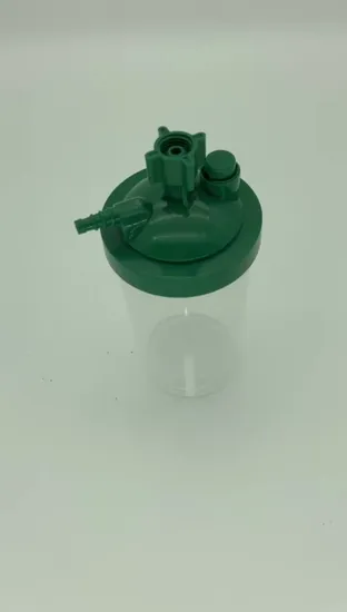 Oxygen Concentrator Bubble Humidifier Bottle Top