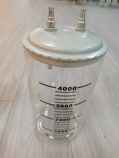 Wall Mounted Medical Suction Canister; Suction Jar; Suction Bottle Used in Bed Head Unit 