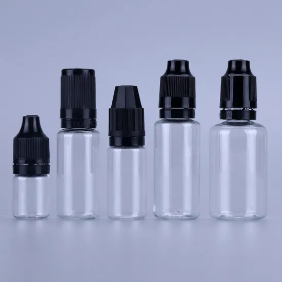 Spot Wholesale 10ml Plastic Bottle Pet Smoke Oil Bottle Ejuice E