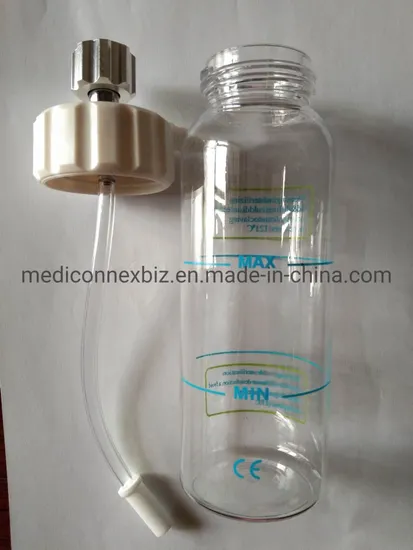 Humidifier Bottle for Medical Oxygen Regulator 