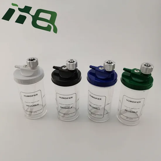 Stocked Metal Oxygen Humidifier Bottle with Low Price 
